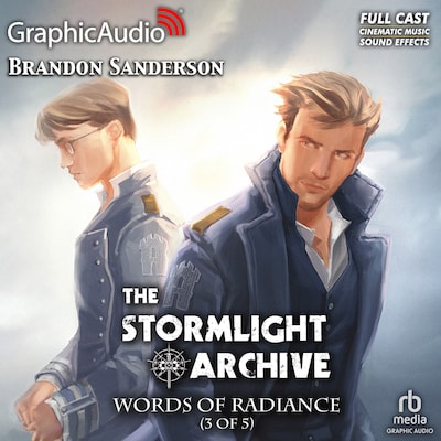 Words of Radiance (3 of 5) [Dramatized Adaptation] – omslag til lydbogen af Brandon Sanderson