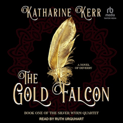 The Gold Falcon – omslag til lydbogen af Katharine Kerr