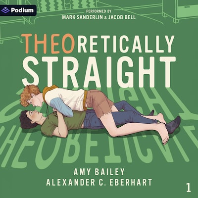 Theoretically Straight – omslag til lydbogen af Amy Bailey, Alexander C. Eberhart