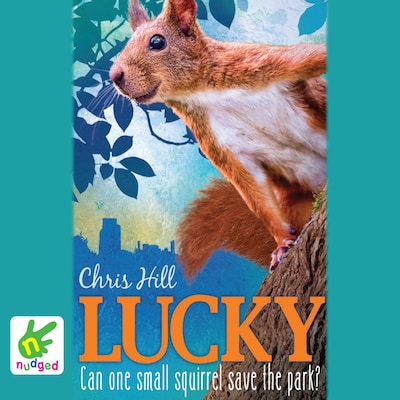 Lucky – omslag til lydbogen af Chris Hill