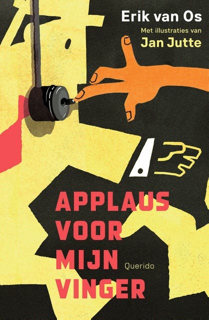 Applaus voor mijn vinger – omslag van het luisterboek van Erik van Os