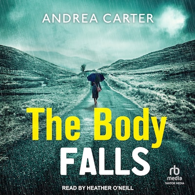 The Body Falls – omslag til lydbogen af Andrea Carter