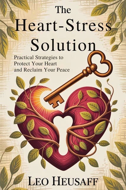 The Heart-Stress Solution: Practical Strategies to Protect Your Heart and Reclaim Your Peace – omslag til lydbogen af Leo Heusaff