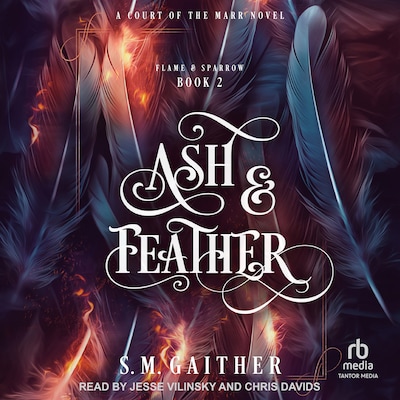 Ash and Feather – omslag til lydbogen af S.M. Gaither