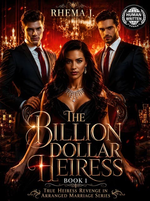 The Billion Dollar Heiress: A Betrayal Second Chance Fake Heiress Romance – omslag til lydbogen af Rhema J
