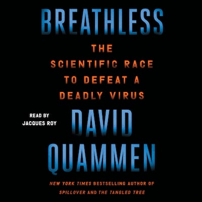 Breathless – omslag til lydbogen af David Quammen