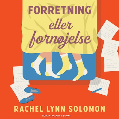 Forretning eller fornøjelse – omslag til lydbogen af Rachel Lynn Solomon