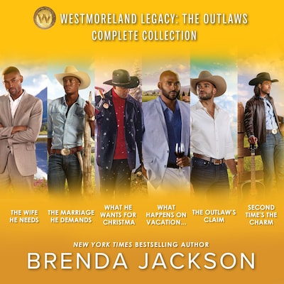Westmoreland Legacy: The Outlaws Complete Collection – omslag til lydbogen af Brenda Jackson