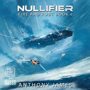 Nullifier – okładka audiobooka, autor Anthony James