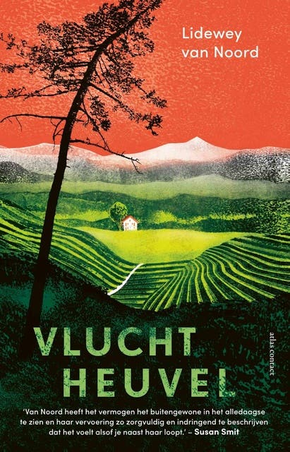 Vluchtheuvel – omslag van het luisterboek van Lidewey van Noord