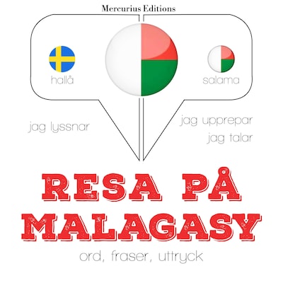 Resa på Malagasy – omslag till ljudboken av JM Gardner