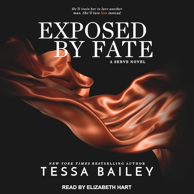 Exposed By Fate – omslag til lydbogen af Tessa Bailey