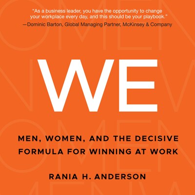 WE – omslag til lydbogen af Rania H. Anderson