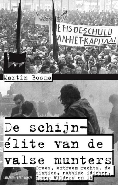 De schijn-élite van de valsemunters – omslag van het luisterboek van Martin Bosma