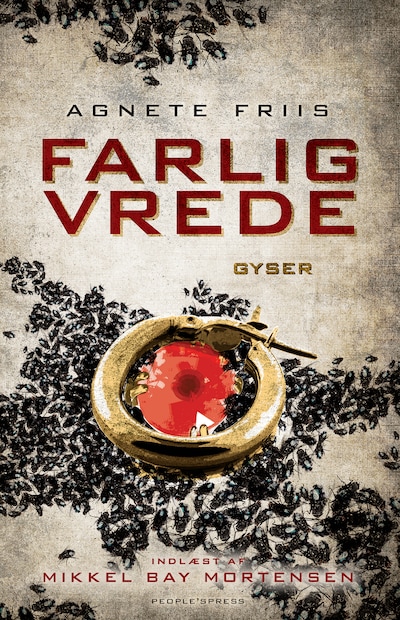 Farlig vrede – omslag til lydbogen af Agnete Friis