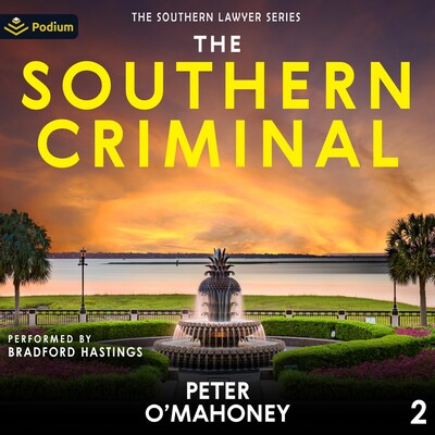 The Southern Criminal – omslag til lydbogen af Peter O'Mahoney