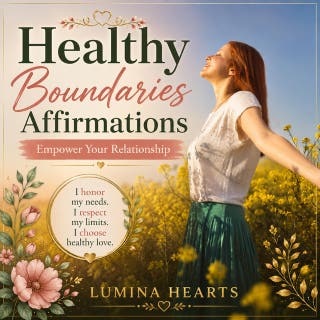 Healthy Boundaries Affirmations: Empower Your Relationship – omslag till ljudboken av Lumina Hearts