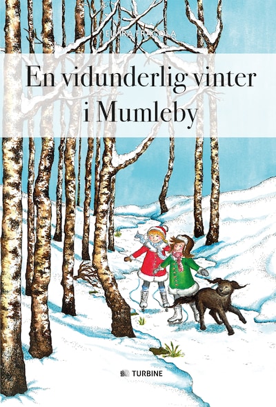 En vidunderlig vinter i Mumleby – omslag til lydbogen af Elvira Fragola