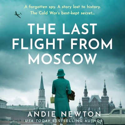 The Last Flight from Moscow – omslag til lydbogen af Andie Newton