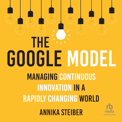 The Google Model – omslag til lydbogen af Annika Steiber