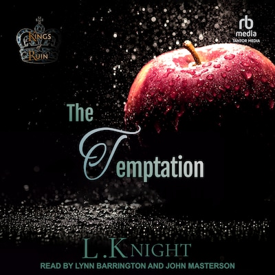 The Temptation – omslag til lydbogen af L. Knight