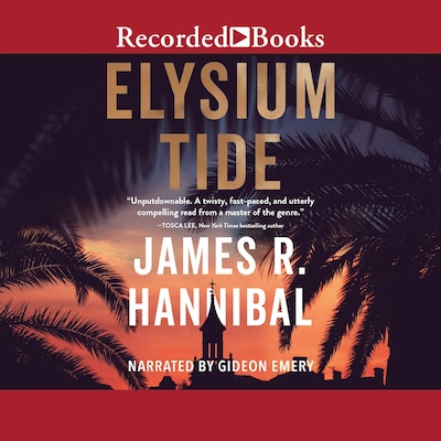 Elysium Tide – omslag til lydbogen af James R. Hannibal