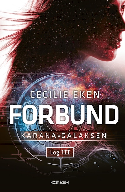 Karanagalaksen Log III. Forbund – omslag til lydbogen af Cecilie Eken