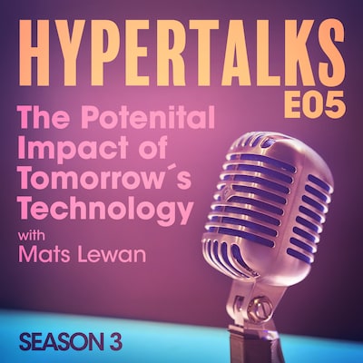 Hypertalks S3 E5 – omslag till ljudboken av Jonathan Kevin, Daniel Månsson, Tobin Sydneysmith