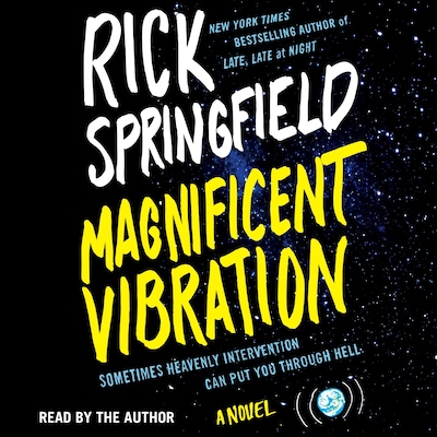 Magnificent Vibration – omslag til lydbogen af Rick Springfield