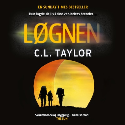 Løgnen – omslag til lydbogen af C.L. Taylor