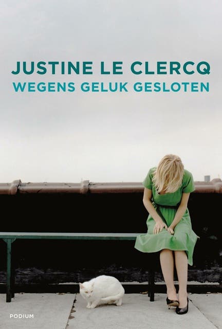 Wegens geluk gesloten – omslag van het luisterboek van Justine le Clercq