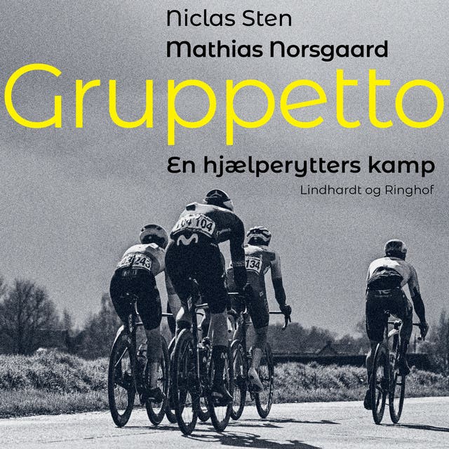 Gruppetto: En hjælperytters kamp – omslag til lydbogen
