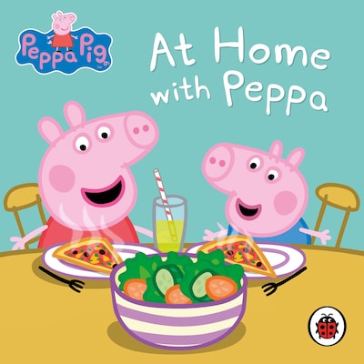 Peppa Pig: At Home with Peppa – omslag til lydbogen af Ladybird