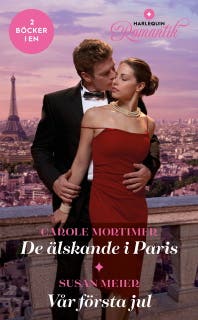 De älskande i Paris / Vår första jul – omslag till ljudboken av Carole Mortimer,Susan Meier