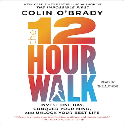 The 12-Hour Walk – omslag til lydbogen af Colin O'Brady