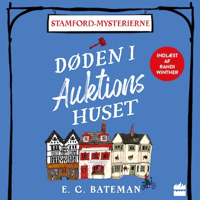 Døden i auktionshuset – omslag til lydbogen af E. C. Bateman