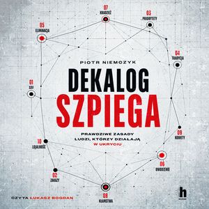 Dekalog szpiega – okładka audiobooka, autor Piotr Niemczyk