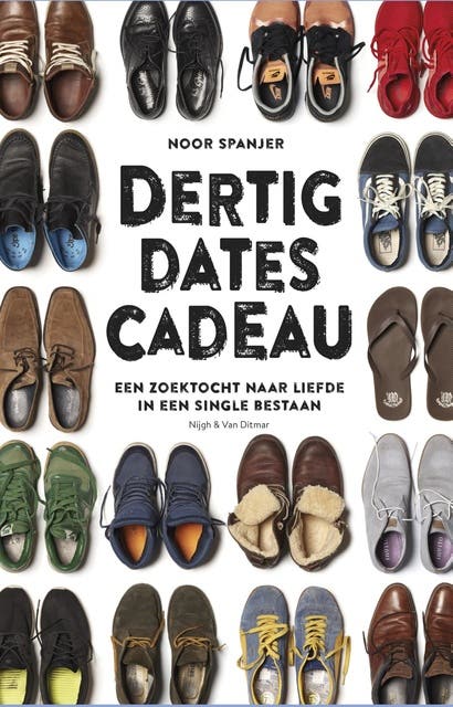 Dertig dates cadeau: Een zoektocht naar liefde in een single bestaan – omslag van het luisterboek van Noor Spanjer