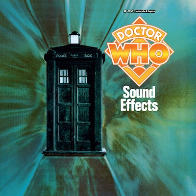 Doctor Who Sound Effects (Vintage Beeb) – omslag til lydbogen af BBC