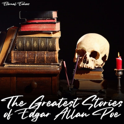 The Greatest Stories of Edgar Allan Poe (Unabridged) – omslag til lydbogen af Edgar Allan Poe