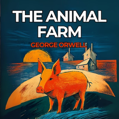 The Animal Farm – omslag til lydbogen af George Orwell