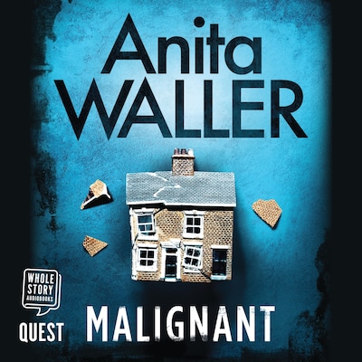 Malignant – omslag til lydbogen af Anita Waller