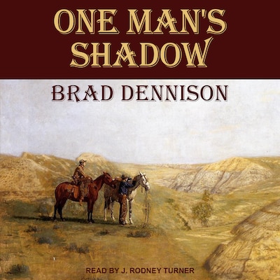 One Man's Shadow – omslag til lydbogen af Brad Dennison
