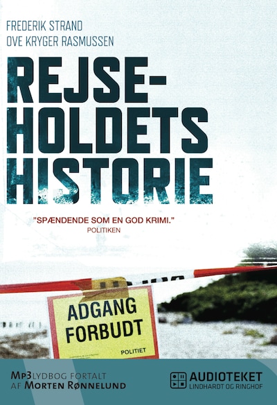 Rejseholdets historie – omslag til lydbogen af Frederik Strand, Ove Kryger Rasmussen