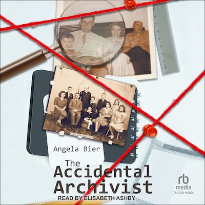 The Accidental Archivist – omslag til lydbogen af Angela Bier
