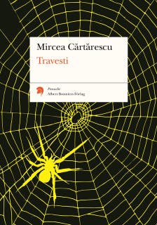 Travesti – omslag till ljudboken av Mircea Cărtărescu