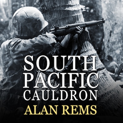 South Pacific Cauldron – omslag til lydbogen af Alan Rems