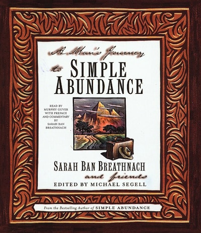 A Man's Journey to Simple Abundance – omslag til lydbogen af Sarah Ban Breathnach