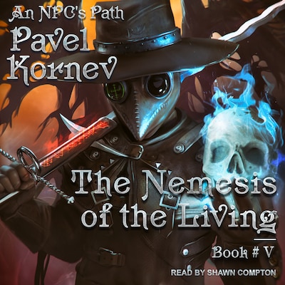 The Nemesis of the Living – omslag til lydbogen af Pavel Kornev