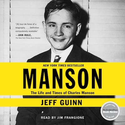 Manson – omslag til lydbogen af Jeff Guinn